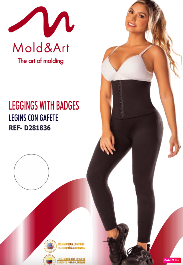 Mold & Art Fajas - Super High Waist, Big Hips Shorts 0217